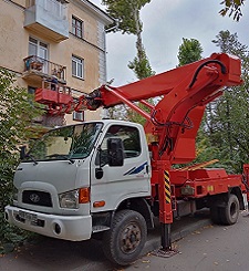 Аренда автовышки в Казани 18 метров