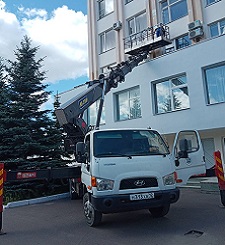 Аренда автовышки в Казани 25 метров